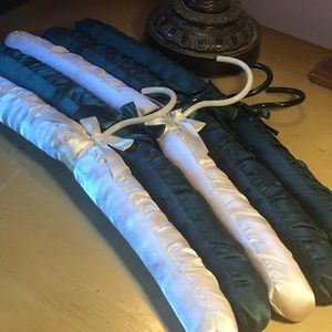 Vintage Satin Fabric Hangers